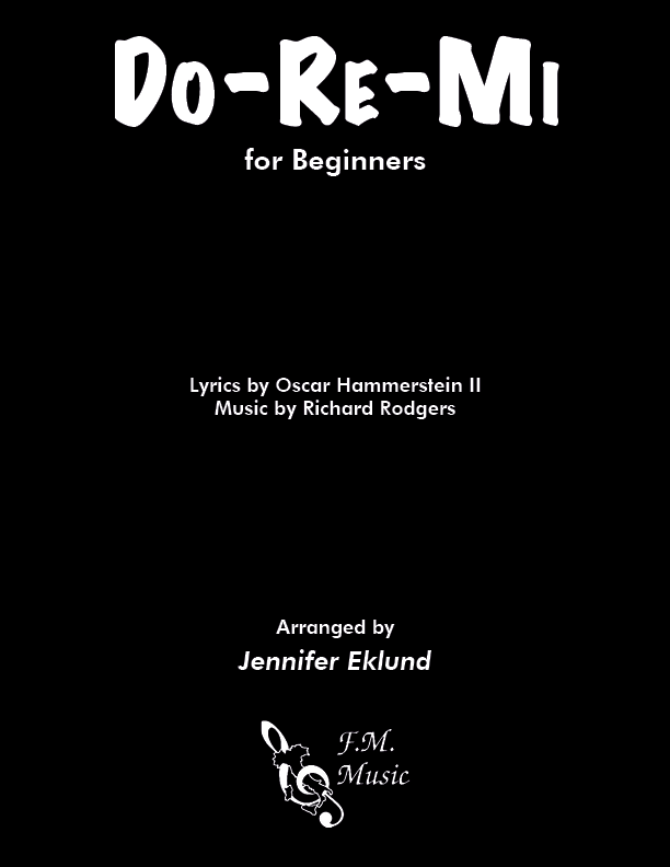 Do re mi for beginners by rodgers hammerstein f m sheet music